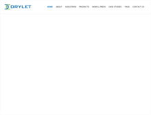 Tablet Screenshot of drylet.com